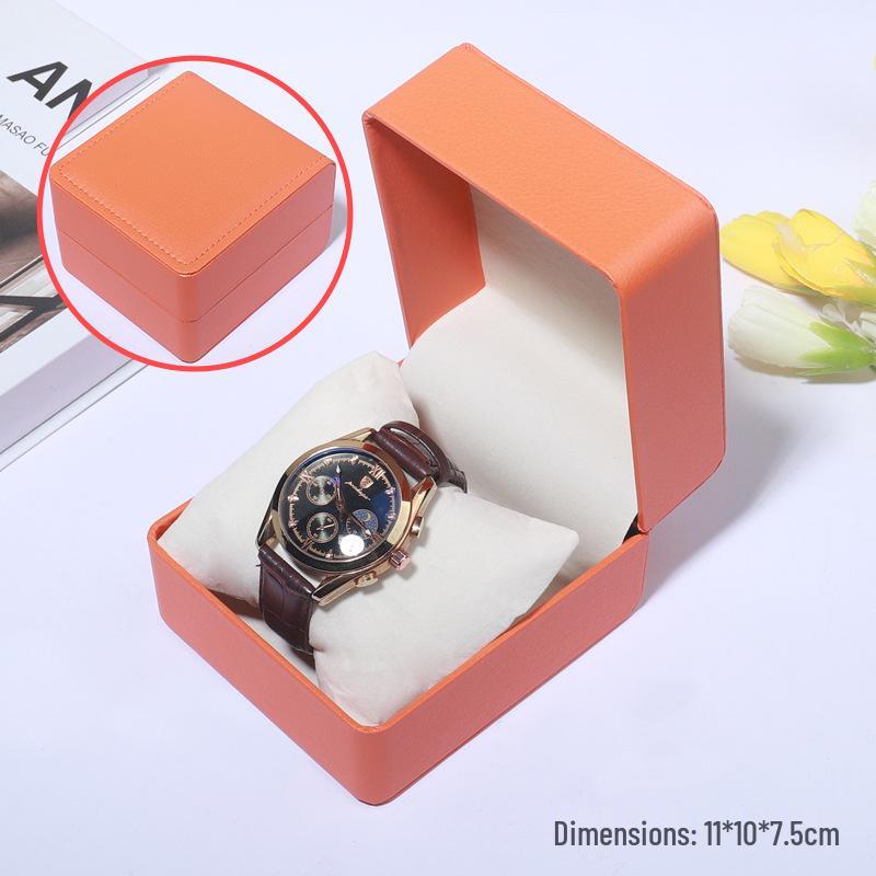Luxury PU Leather Watch Box for Mechanical Watch Display and Storage
