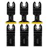 6-Piece Oscillating Saw Blade Set for Metal Cutting: Iron, Nails, Aluminum