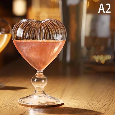 Heart Love Shaped Glass Mug Couple Cups Bird And Various Cocktail Glass Cup Tea Beer Mugs Milk Coffee Cup Gift Drinkware