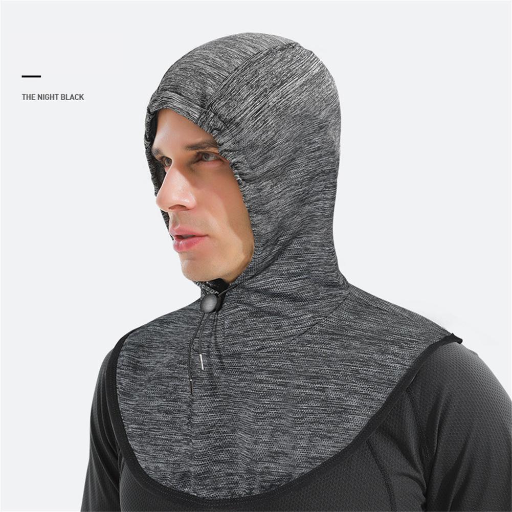 Ice Silk Sunscreen Headgear Mountaineering Neck Guard Sunhat Integrated Fishing Shawl Charcoal GreyOne size#0