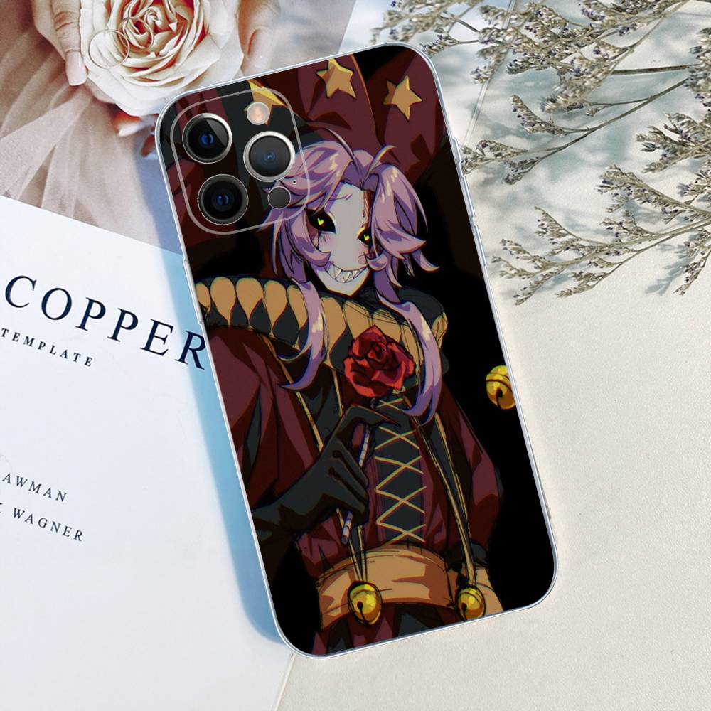The Freak Circus Pierrot Game Fit For iPhone 16 15 Promax Phone Case iPhone 14 11 12 High end 13 Pro Silicone