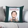 Young Sheldon Kussensloop Polyester Linnen Fluweel Patroon Rits Decor Bank Kussenhoes