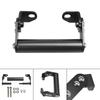 Bruce Shark Motorradlenker 22mm M8 Lenkerstrebe Schwarz & Strebe, Universal, 360° Verstellbar, Bolzen, Stange, Universal, Querformat/Hochformat