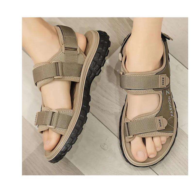 Nuovi Sandali Uomo Estivi Autentici Scarpe Casual Classiche Uomo Sandali da Spiaggia per Esterno Sandali Romani Estivi Uomo Scarpe da Acqua