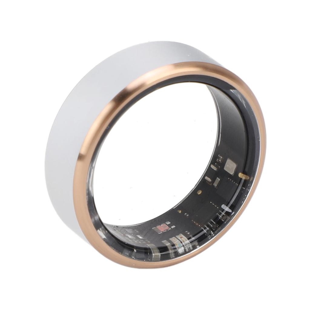 Smart Ring Movement Tracks 50 Meters Water Resistant Lightweight Aluminium Alloy Sports Ring