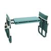 Siège-genouillère de jardin avec 2 poches à outils Hauteur Tabouret-banc de jardinage pliable pour s'agenouiller et s'asseoir