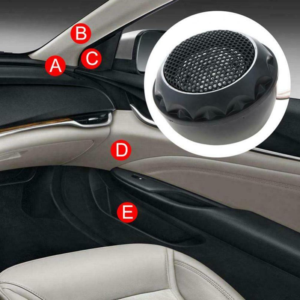 2pcs T280 Car High Fidelity Stereo Speaker Tweeter Car Modified Car Audio Dome Tweeters 12V 140W High Frequency Capacitor