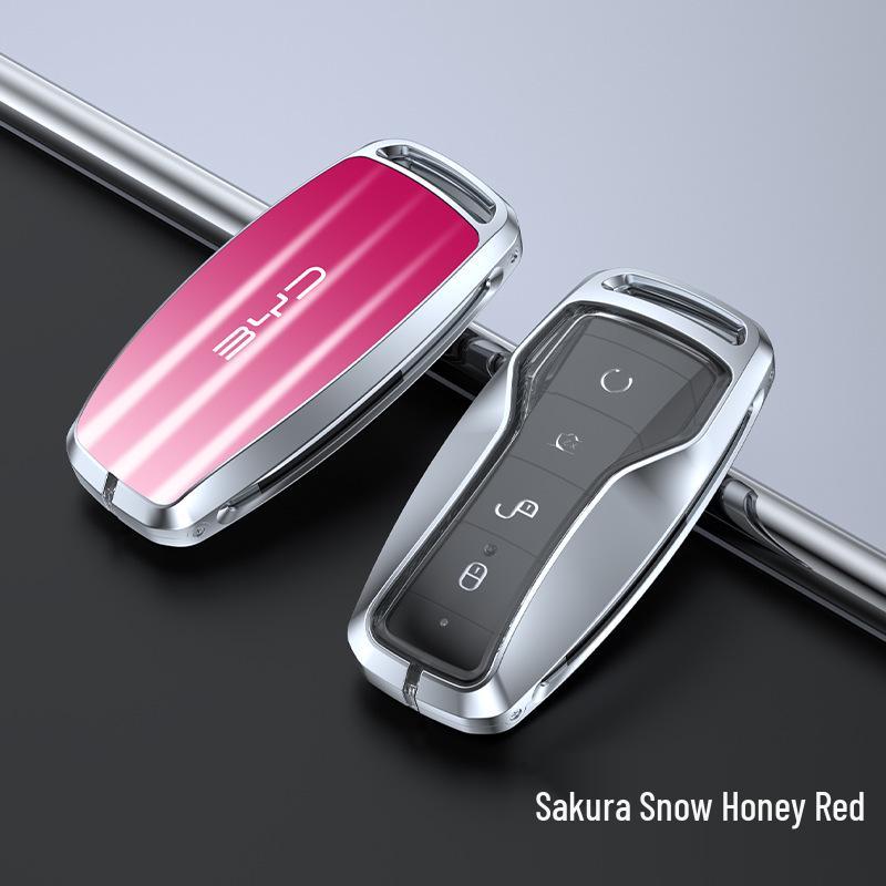 

BYD Car Key Case for Han, Song Pro/Plus, Tang DM, Qin with Gradient Shell Cover