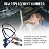 Bapmic Oxygen 02 O2 Sensor Downstream Compatible with 1996-2004 Chevrolet GMC Buick 234-4337 13444 12578459 (Pack of 2)