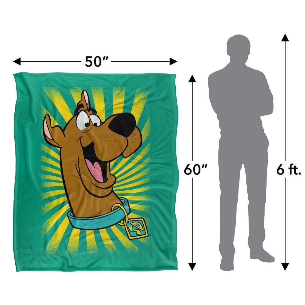 Scooby Doo Silky Burst Supersoft Blanket
