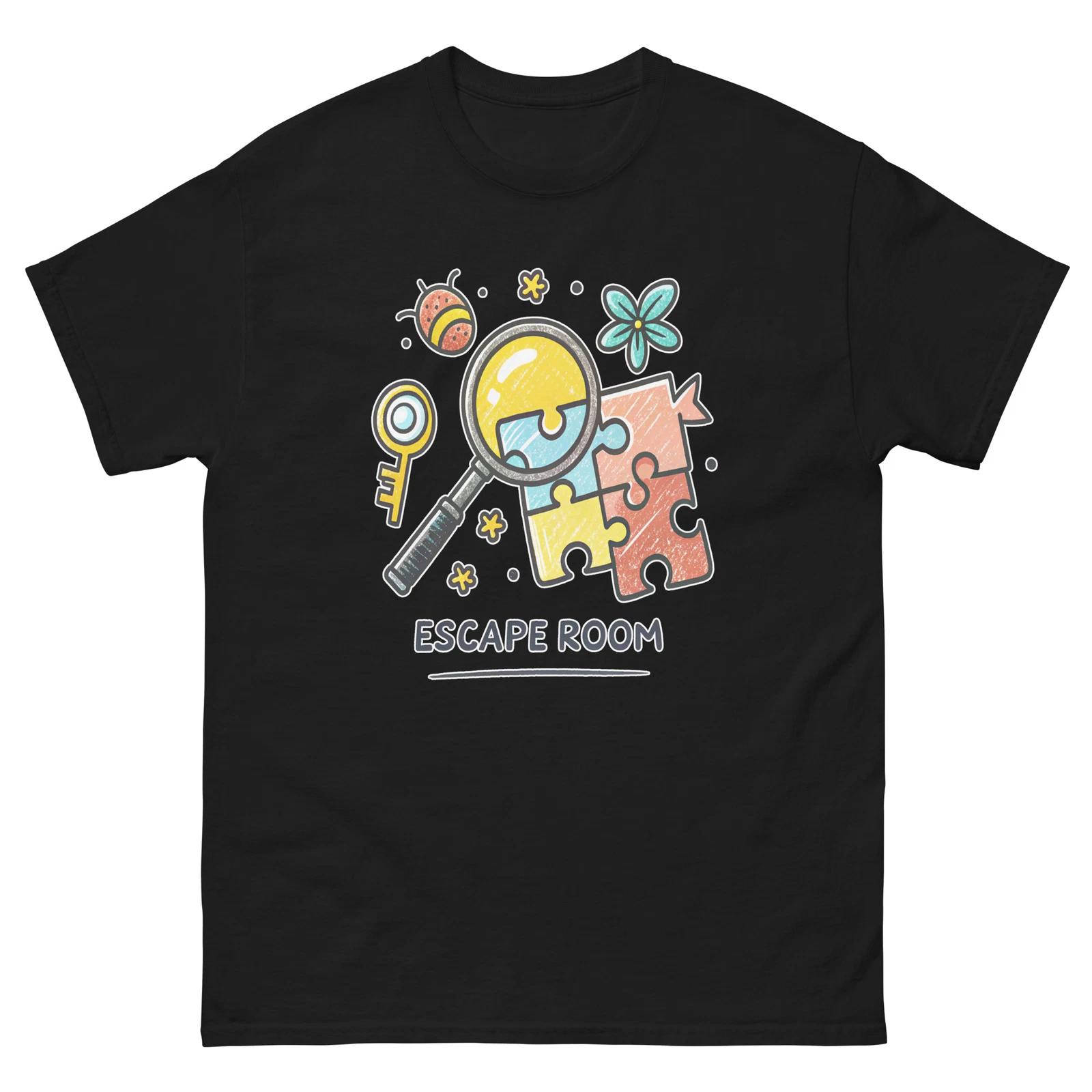 Escape Room Event Attraction Social Gathering T-Shirt M