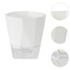 5x Blumentöpfe Pflanztöpfe Geschenk mit tiefem Wasserreservoir Selbstbewässernde Pflanztöpfe für Gärtner Mama Garten Hof Innenhof Gartenarbeit