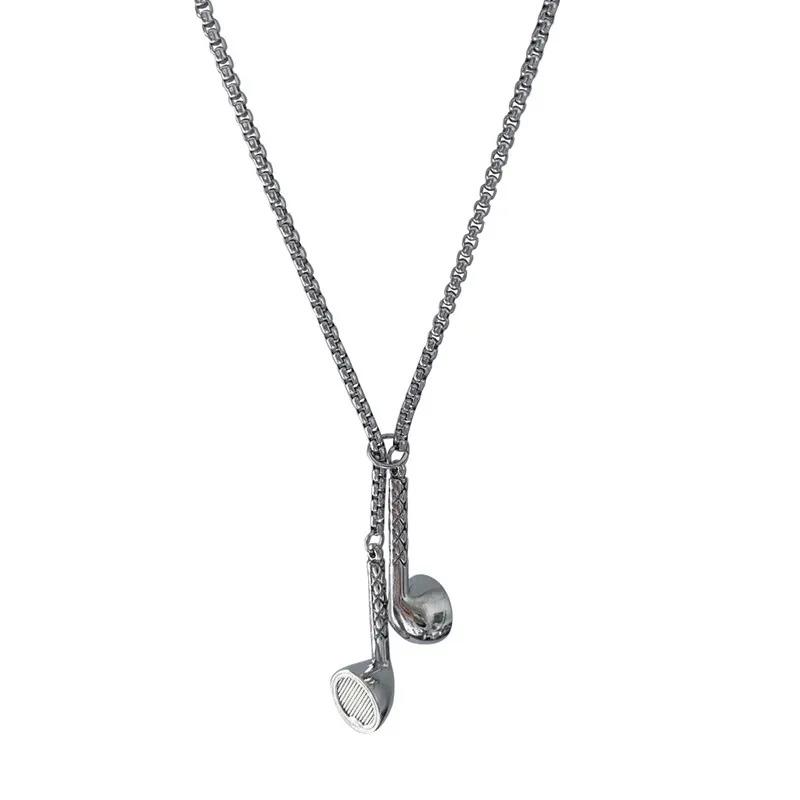 Punk Two Small Silver Color Scissors Fashion Personality Pendant Necklace for Women Halloween Gothic Choker Chain  Gifts