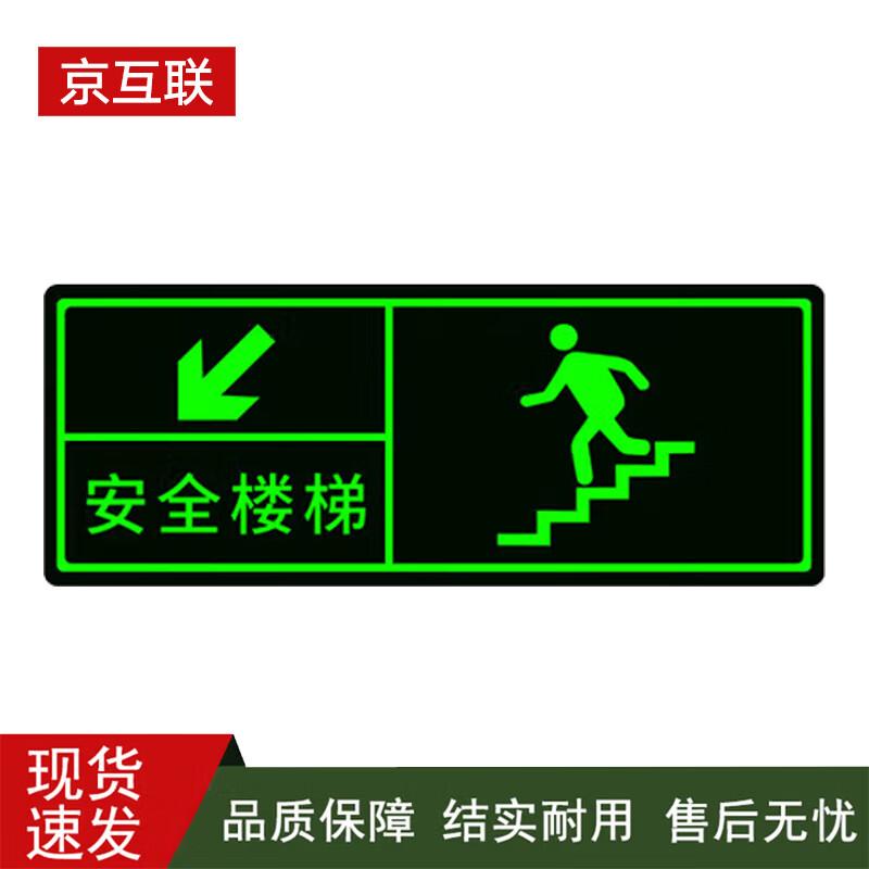 AnTuobu Luminous Safety Exit Sign Decal