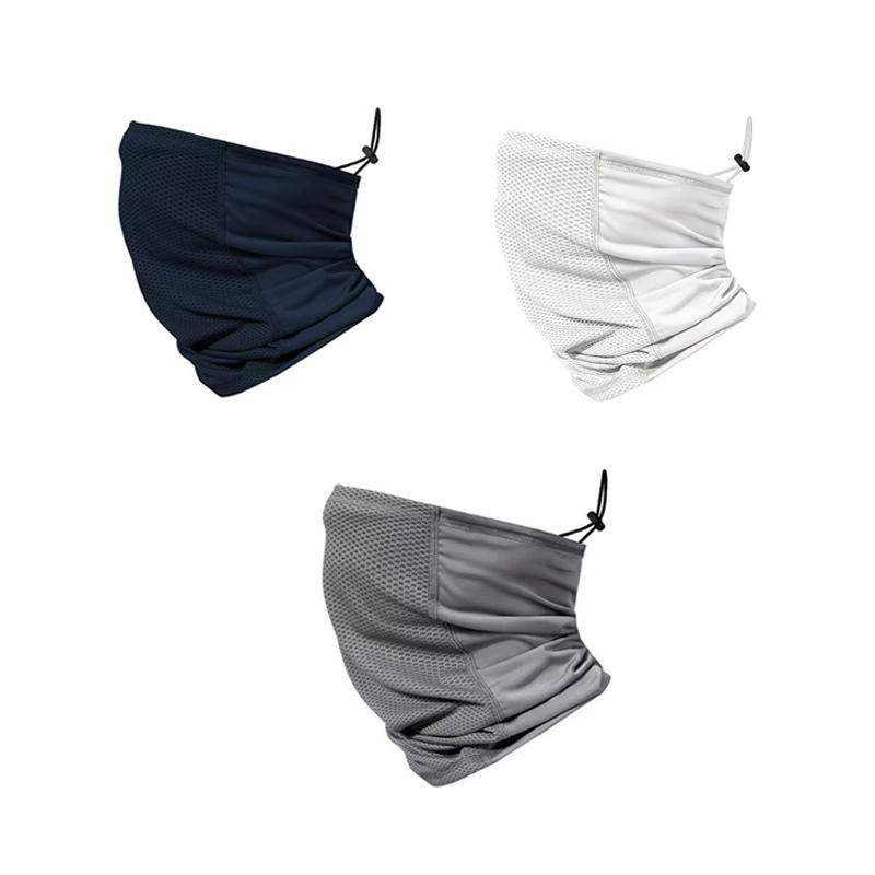Cycling Masks Headwear Bandana Head Wrap Face Scarf Mask Neck Wardrobe Breathable Light Cool Wind Outdoor Running Hiking Mask
