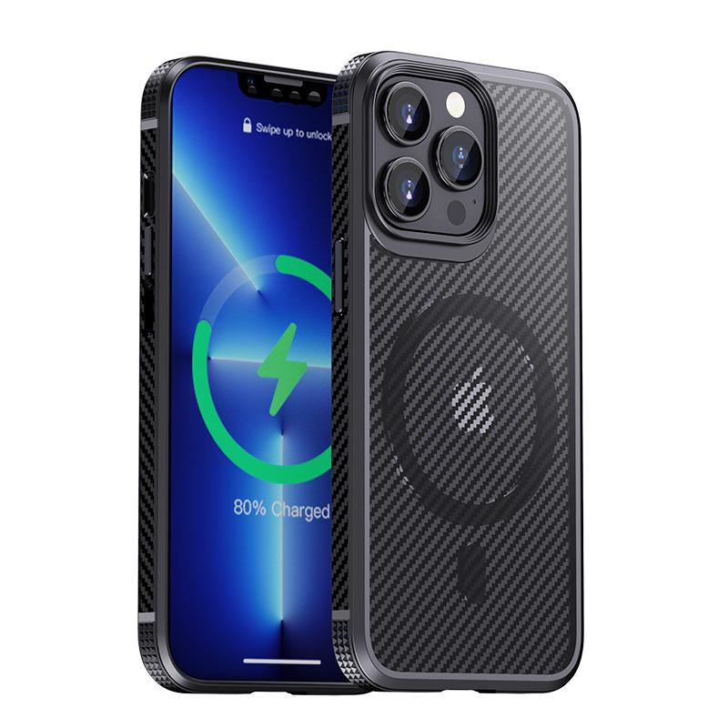 Magsafe Anti-drop IPhone12pro Case with Magnetic Attraction Is Suitable for Apple 13promax Phone Cases