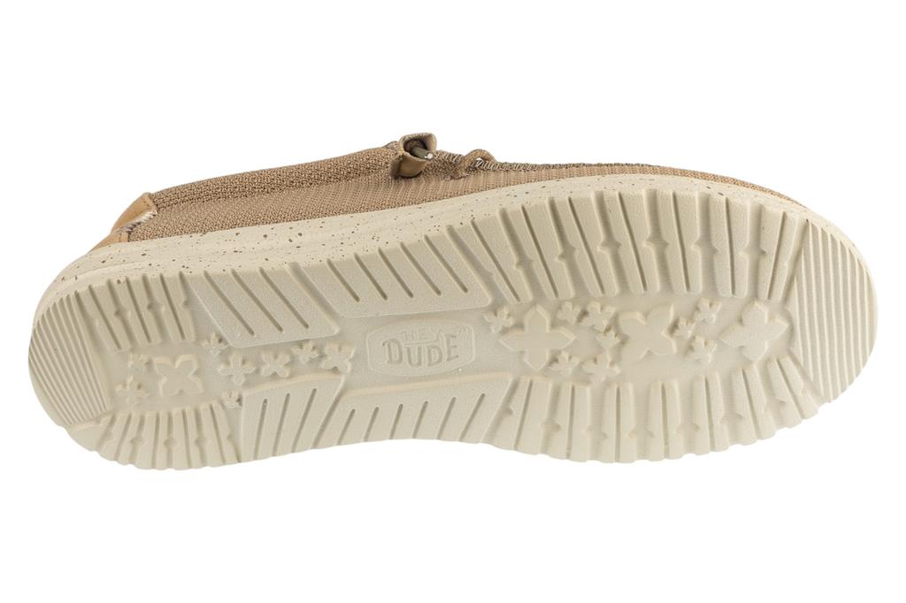 Hey Dude Wally Sport Mesh, Mens Beige Sneakers
