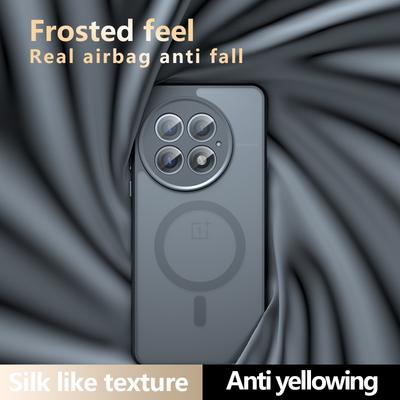 For Magsafe Transparent Magnetic Phone Case for OnePlus 13 12 13T 13R 13S 12R ACE 3 Nord 4 5 CE5 5G Luxury Back Cover CL005