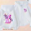 Little Girls Hoodie Zip Up Cute Pony Girls Fall Hooded Jacket Zip Little Pony Autumn Pullover Casual Hoodie Size 100-160