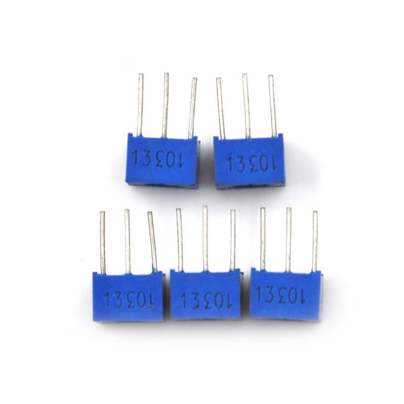 5x/set Potentiometer Trimmer Variable Resistor 3362P-103 10K Ohm High quality VQ 5x/set Potentiometer Trimmer Variable Resistor 3362P-103 10K Ohm High quality VQ