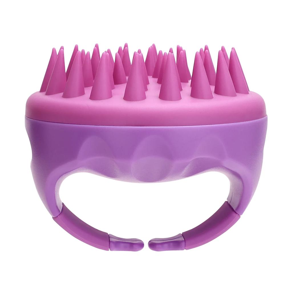 Silikon Kopfhautmassagegerät Tiefenreinigung Shampoo Bürste für juckende Kopfhaut & Professionelle Haarpflege Ätherisches Öl Shampoo Kamm