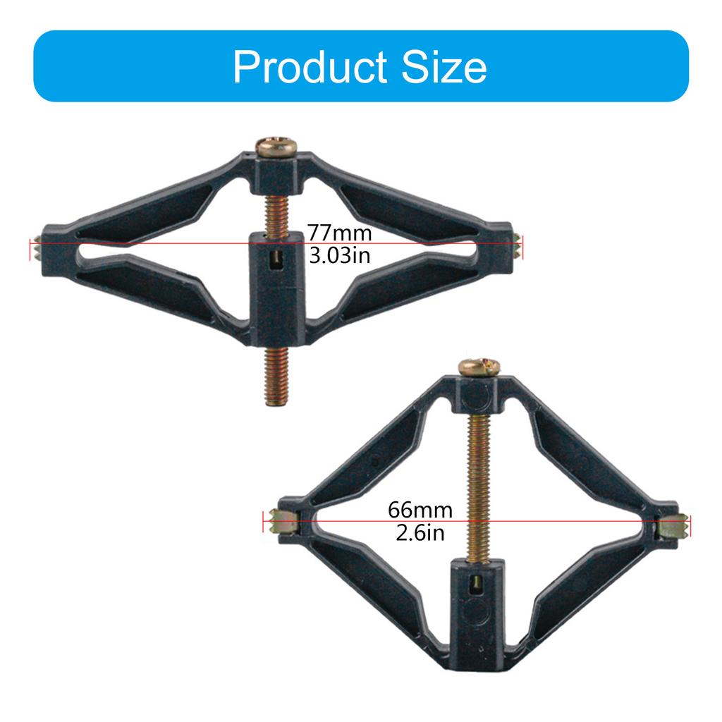 Pack of 10 Wall Outlet Repair Tool Electrical Box Repair Gadgets Quick Fix Socket Repair Set for 86 Type Socket Fixing