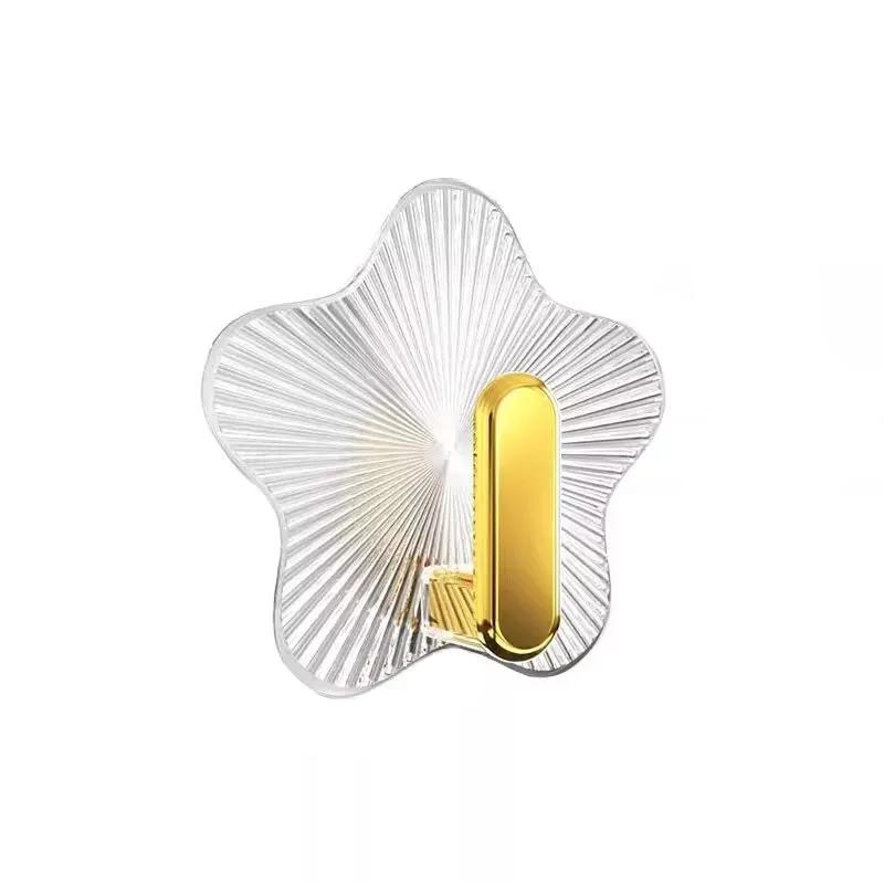 

Крючки для полотенец в форме звезды, настенный крючок для вешалки из пластика, крючок для свободного подвешивания в ванной, крючок для одежды, самоклеящийся крючок, крючок для задней двери