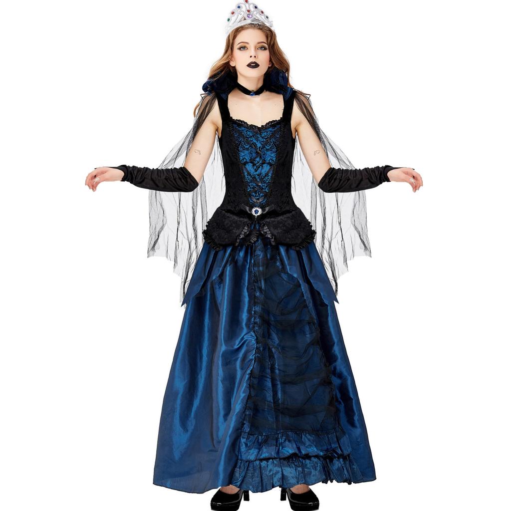 Women's Halloween Black Devil Costume Witch Costume Uniform Party Costume