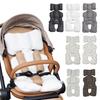 Colulu Stroller Seat, Stroller Cushion, Stroller Mat, Ribbon-Shaped Pillow, for Newborns and Babies, 3D Structure, 100% Cotton Mesh Material, All-Seas