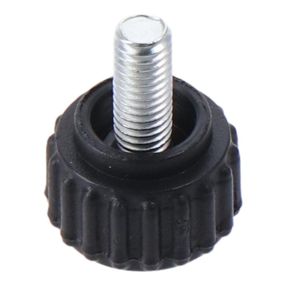 8Pcs M5 Knurled Thumb Screws Black Thread Length Screw Grip Thumb Screw Clamping Knobs  Furniture