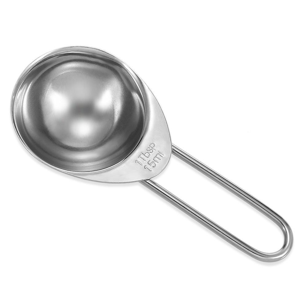 5 Peças Colheres Medidoras de Aço Inoxidável para Assar, Copos Medidores para Cozinhar, Colheres de Chá, Utensílio