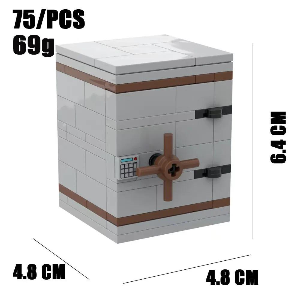 MOC Stavební bloky Příslušenství Drahocenná Zlatá Ruda Stříbro Diamantová Zásoba Pirátská Mapa Mince Hračka Model Mini Kostky Bankomat Dárky Hračka K046