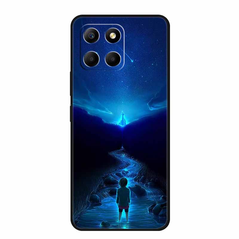 Phone Case For Honor X7d 5G 2025 Back Cover Case X 7 D Shockproof Black Silicone Soft Coque For Honor 400 Smart Play 10T 5G Case
