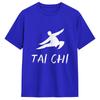 Tai Chi Unisexs T Shirts Fashion Tee Shirt Short Sleeve Round Neck TShirt Cotton Summer Clothing
