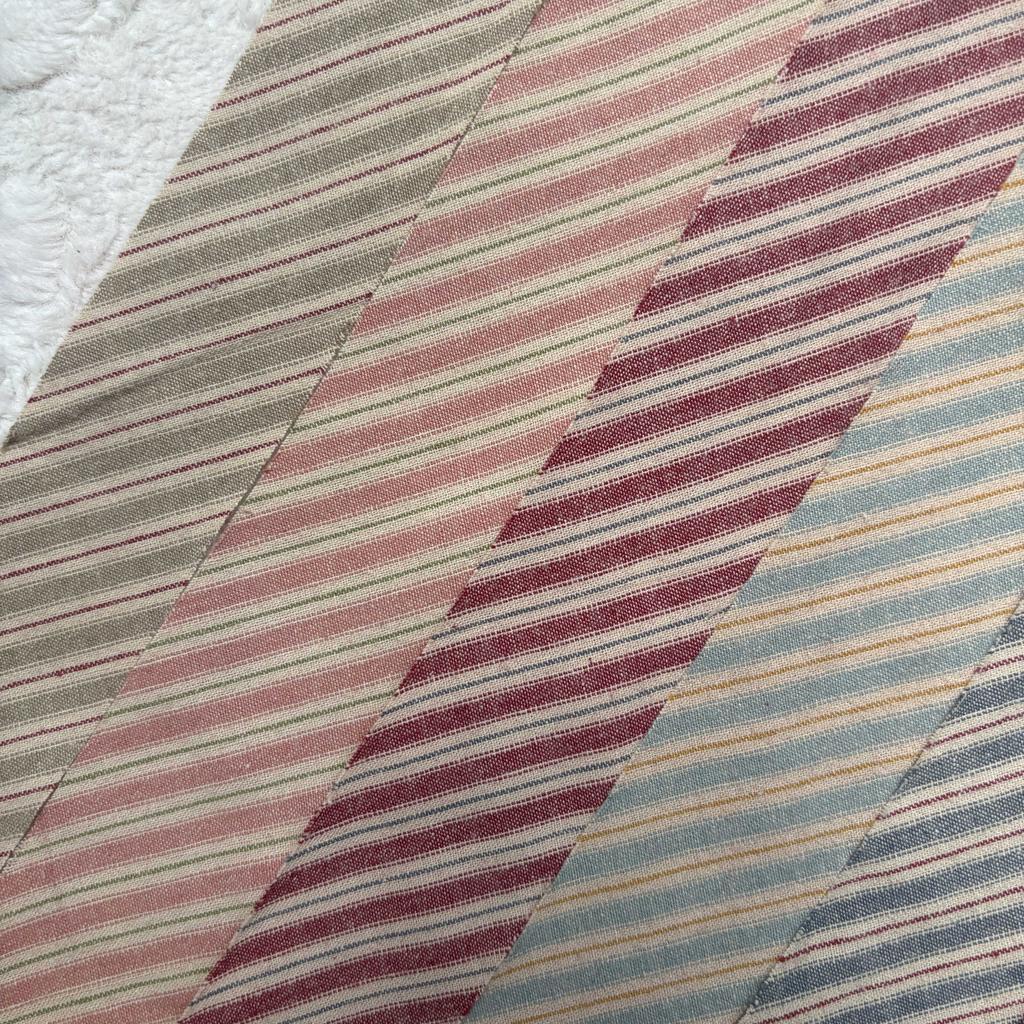 4cm Yarn Dyed Cotton Bias Binding Tapes Ribbon, Handmade Patchwork Cotton Fabric Trimming Upholstery Sewing Accessories 4M