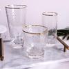 Dairen Japanese Hammered Glass Cup Set