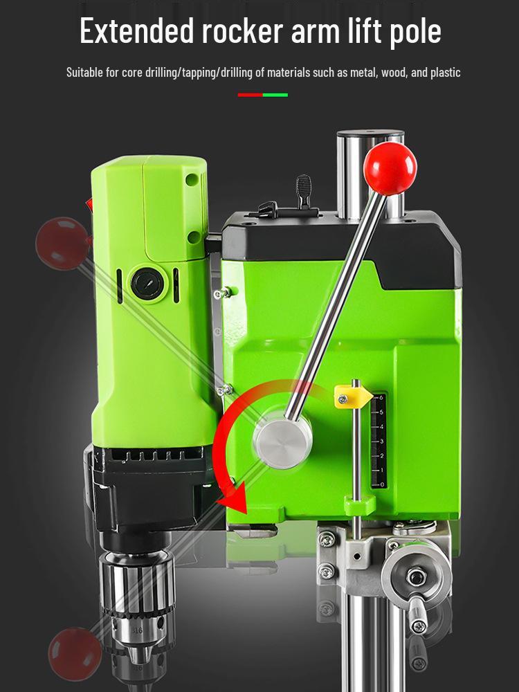 Mini 220V Multi-functional Drill Press & Milling Machine for Home & Industrial Use