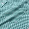 Men's Classic Casual Plaid Print Short Sleeve Cotton Button-up Shirt with Breasted Pocket Suitable Tops For Summer Outdoors Wear