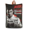 Dexter Morgan Movie Knitted Blankets Flannel Lightweight Thin Throw Blankets for Bed Bedroom Quilt