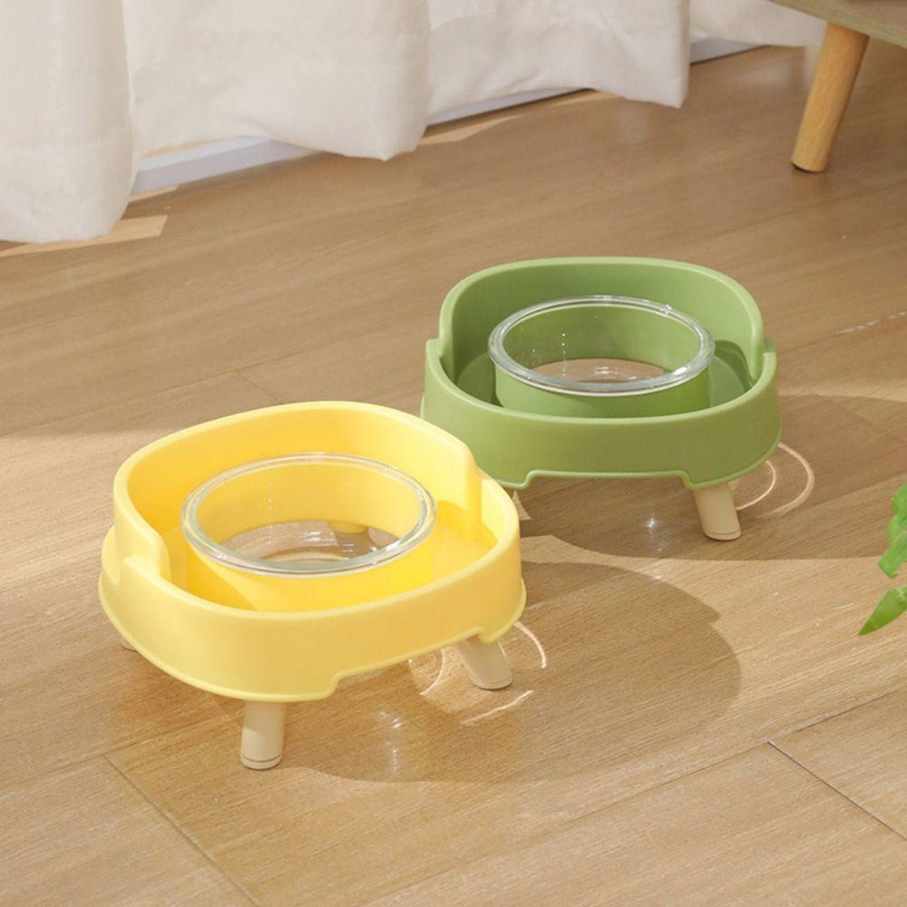 Drinking Water Pet Four Legged Bowl Protect Cervical Vertebra Pet High Feet Bowl Pet Products