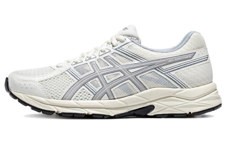 ASICS Gel Contend 4 Runnings White Grey Women s 1012B732-102 39.5