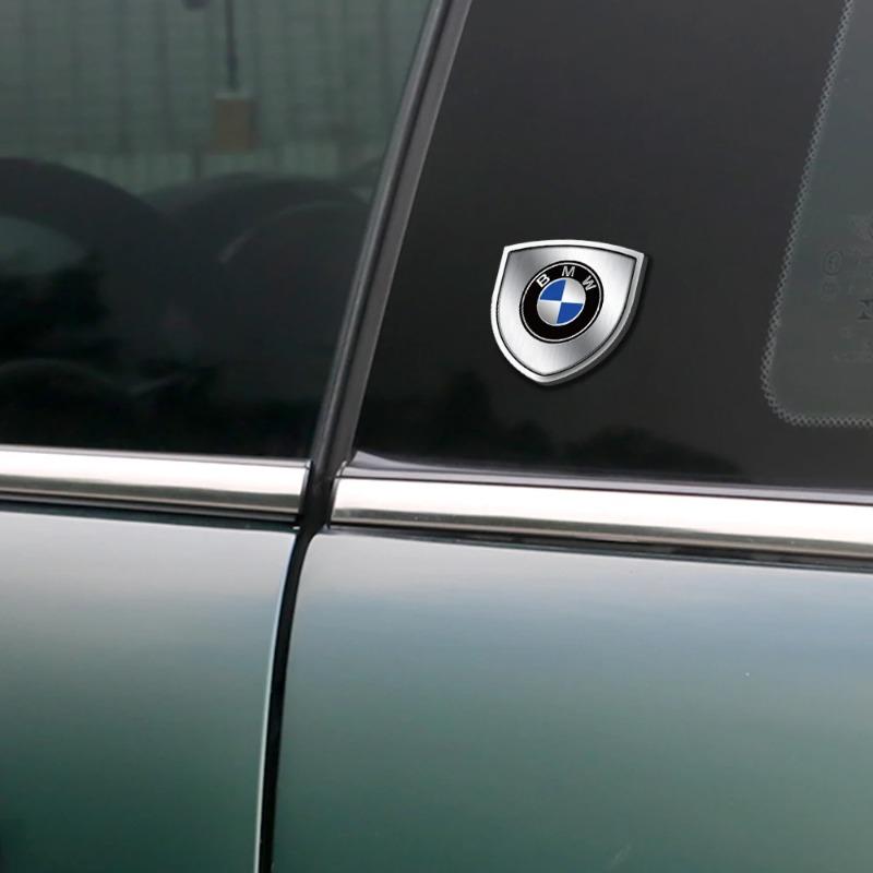 3D Metall Auto Logo Emblem Plakette Auto Styling Aufkleber Automobile Für BMW E46 E90 F10 E87 E36 F20 E92 Serie 1 Autozubehör