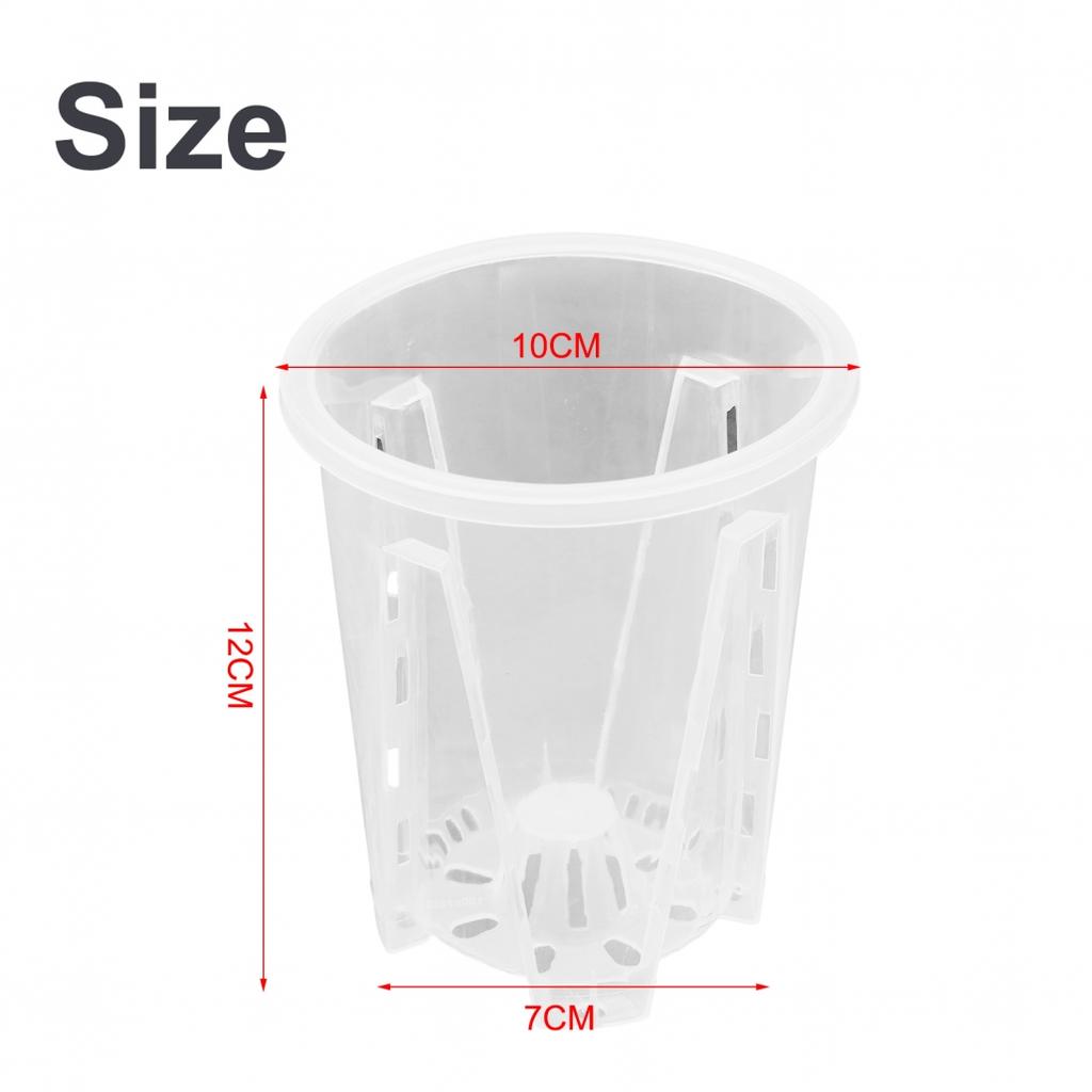 Control Transparent Pot Plastic Flower Pot With Stomat Plant