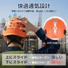 GUARDLEAD Work Helmet with Shield, Construction Safety Helmet with Vents, Stylish Design, EN397 Standard Compliant, Head Circumference 53-64cm, Unisex