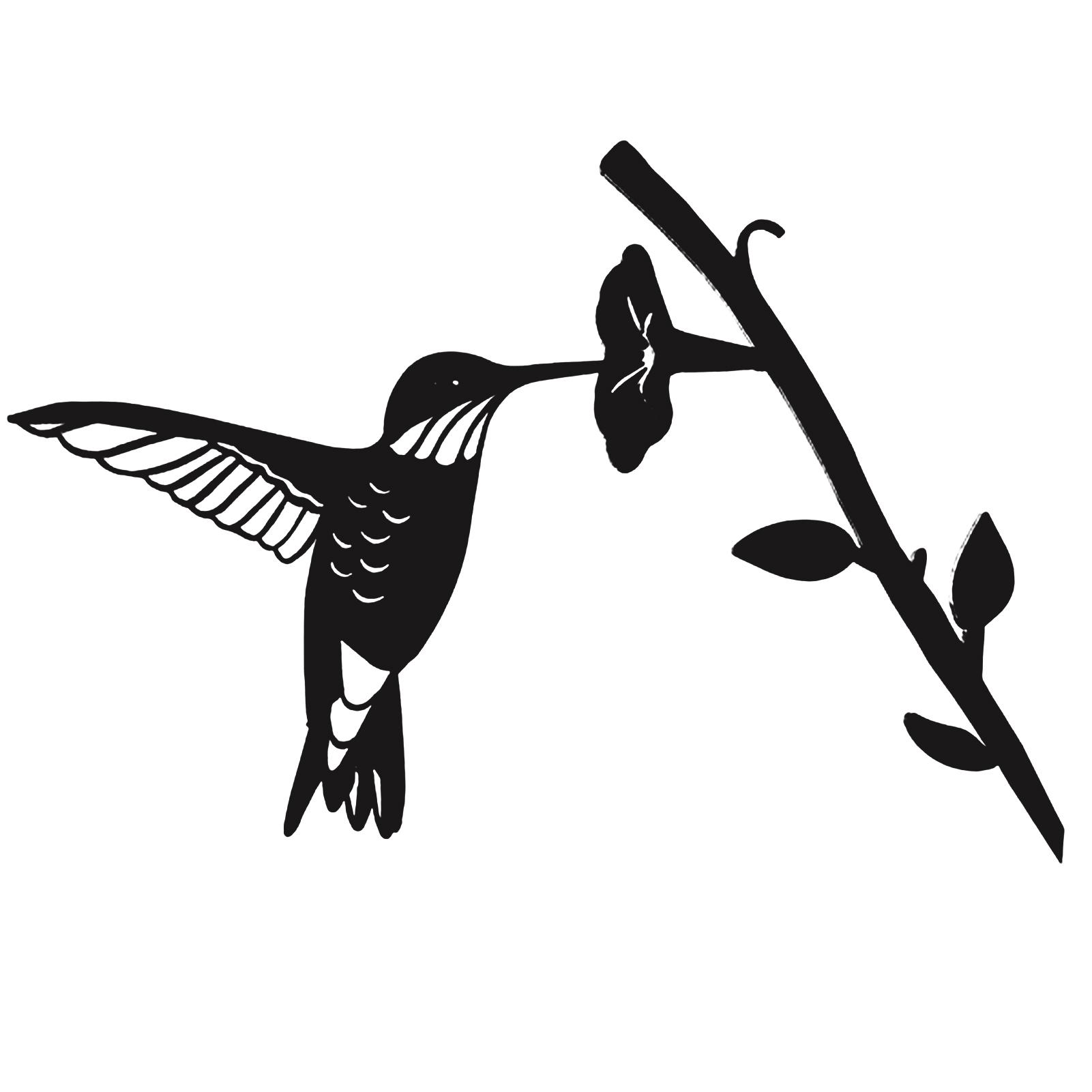 Metal Bird Silhouette Black Wrought Iron Bird Silhouette Birds On The Branch Hummingbird Wall Art Decor For Home Garden Yard