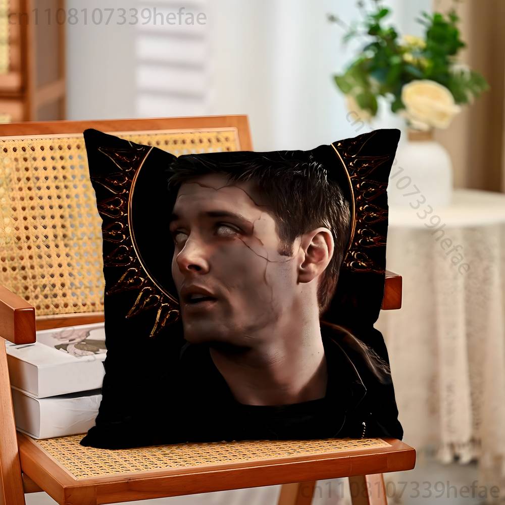 JJensen Ackles DDean Winchester Throw Pillow Case For 45x45cm55x55cm30x30cm For Home Bedroom Decoration And Protector