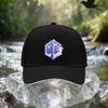 Blue And White Airplane Anchor Logo Sandwich Baseball Cap Unisex Minimalist Lightweight Adjustable Outdoor Sun Hat Suitable for