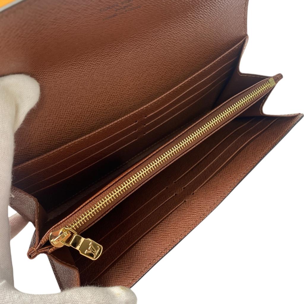 Used LOUIS VUITTONPurse Brown PVC Women