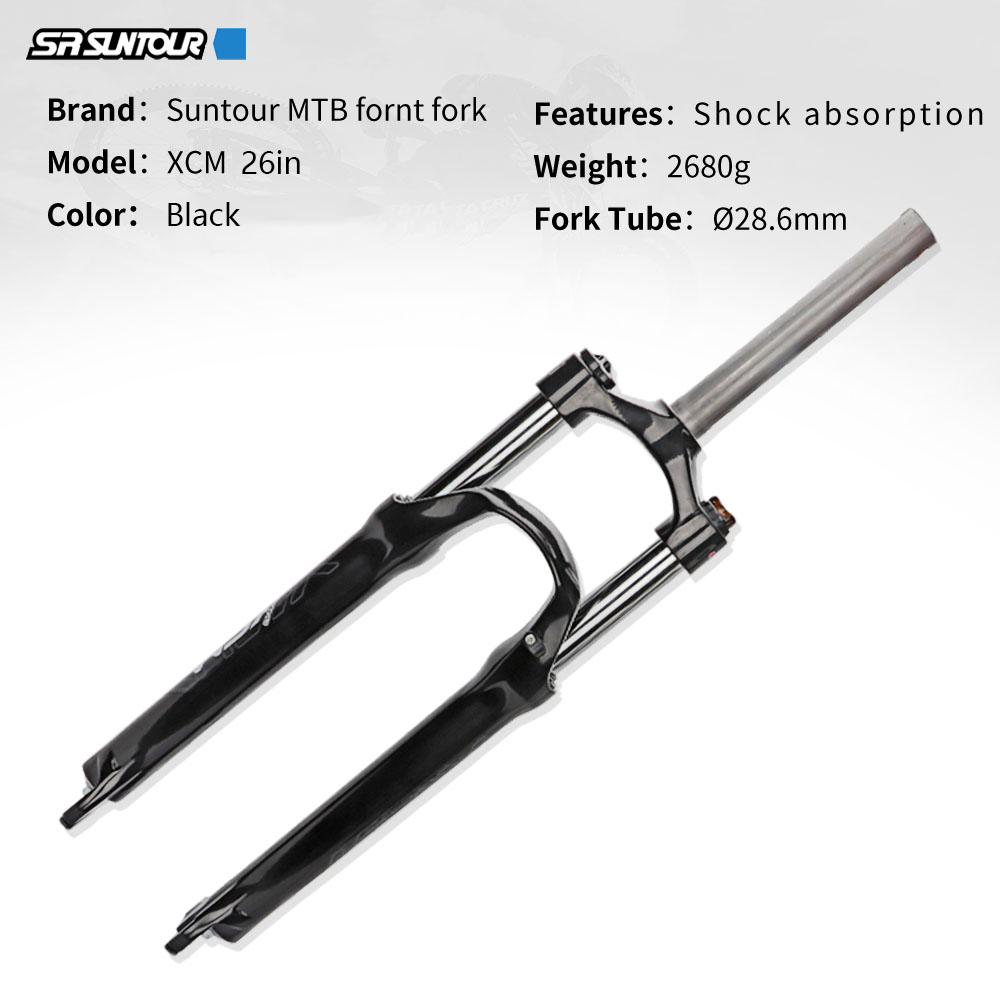 Suntour XCM MTB Vork 26 27.5 29inch schokabsorberende vork Mountainbike Vork 100mm veerweg veervering