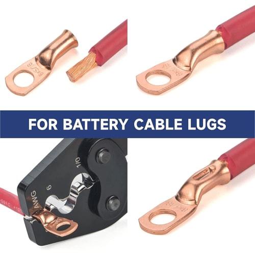 iCrimp PWR Crimp Battery Terminal Crimping Pliers for Anderson Connectors, 50A & 75A, Compatible with SB50, SB120, and SB175, IWS-50AP